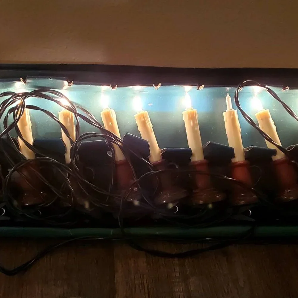 Kurt Adler Candle Clip on Lights 10 Light set
